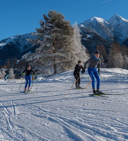 Langläufer & Skifahrer