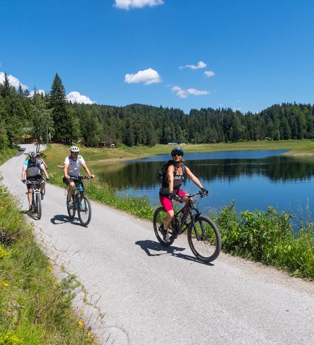 Escursionisti e ciclisti